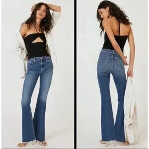 Mother The Weekender Fray - bootcut flare jeans size 29